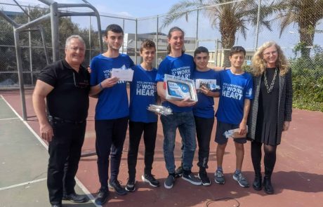 תלמידי "בסמ"ת" מחיפה זכו בפרס  בתחרות הבינה המלאכותית של אינטל