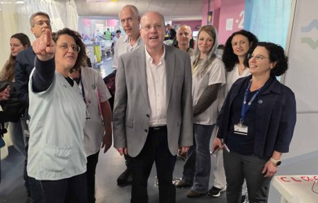 מנכ"ל כללית בסיור חירום בבבתי החולים כרמל ורמב"ם: “אתם קו החיים של ישראל"
