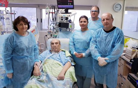 ביה"ח כרמל: חייו של בן 66 ניצלו בניתוח חירום שבוצע בליבו