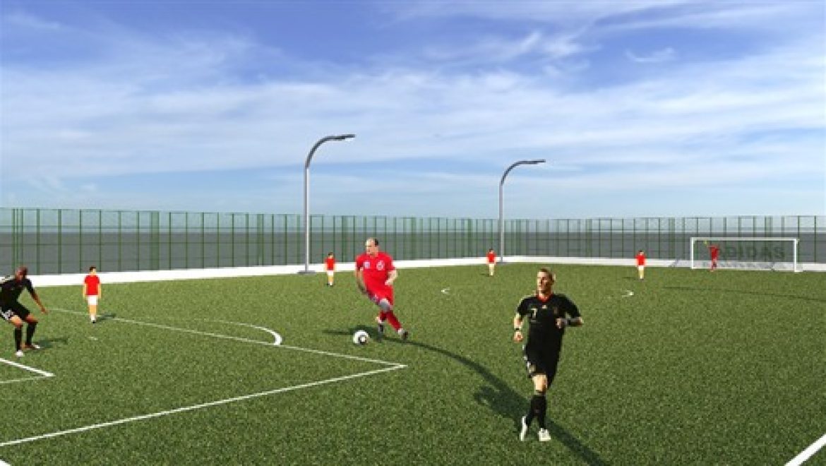 עיריית חיפה תקים מגרש כדורגל מיני-פיץ' בשכונת בת-גלים