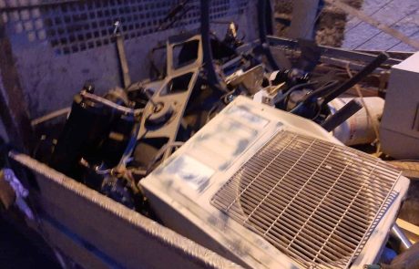 חיפה: נתפס על חם גונב מזגנים בבית הספר שנסגר