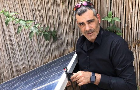 המצאה ישראלית: פתרון ייחודי לניקוי ושטיפת פאנלים סולאריים