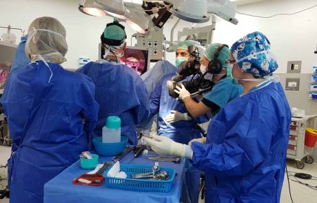 רמב"ם: ניתוח כריתת רחם ללא חתכים הועבר לראשונה בשידור חי לכנס בינל'