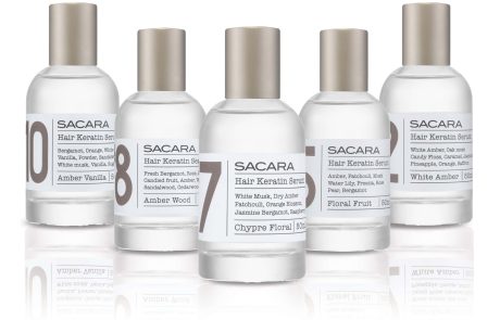 SACARA משיקה מוצר חדשני: סרום קרטין מבושם לשיער