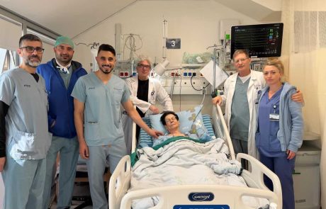 ביה"ח כרמל בחיפה: חדשנות בצנתורים – תיקון מסתם לב דחוף בגישה זעיר פולשנית מתקדמת