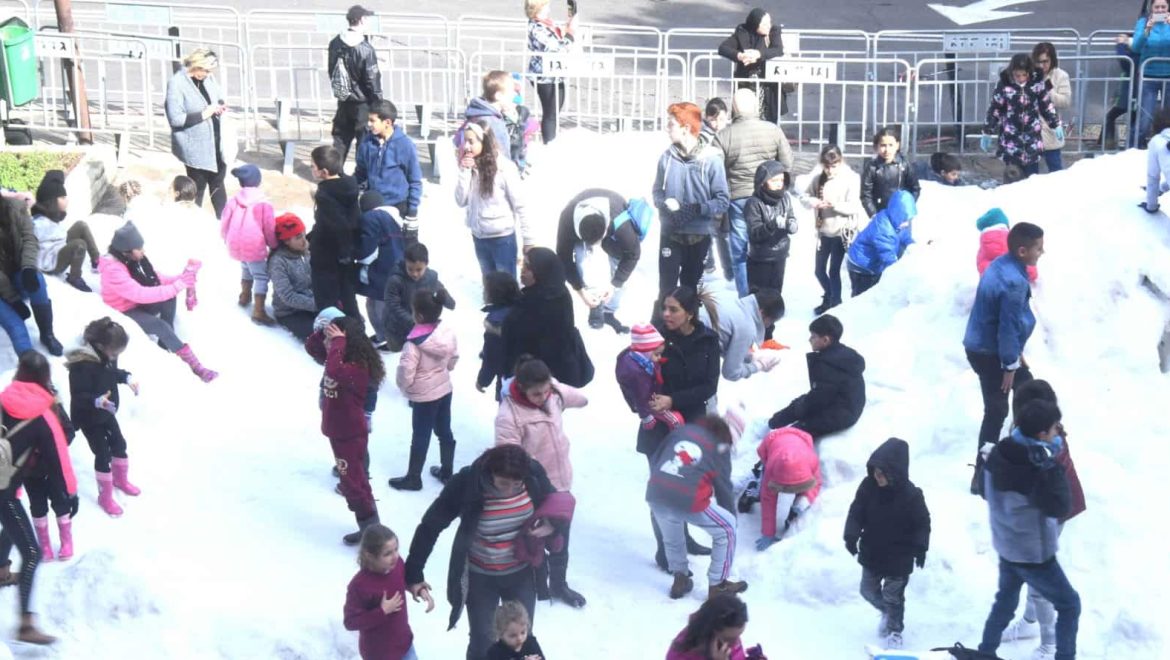 חיפה: השלג בא !